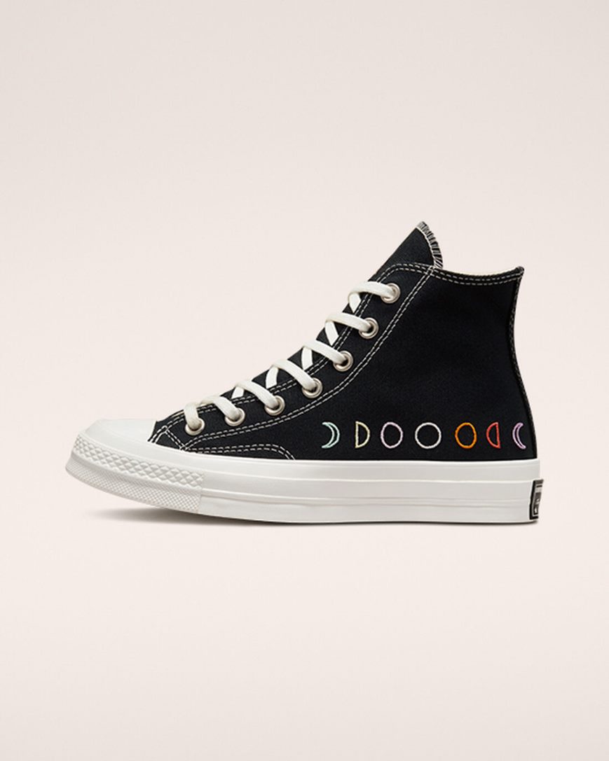 Tenisky Vysoke Converse Chuck 70 Mystic Symbols Damske Čierne Biele | SK P11ZQU3